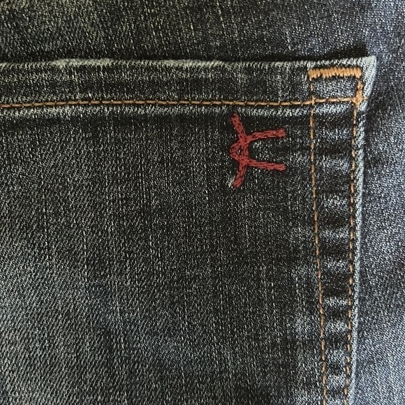 David Kahn Jeans Distressed at knee Brenda Skinny Ankle - Picture 3 of 7